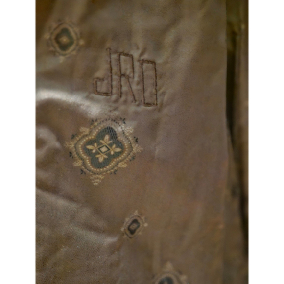 Women's Famous Barr Brown Authentic Mink Fur Coat Size L - Picture 12 of 12